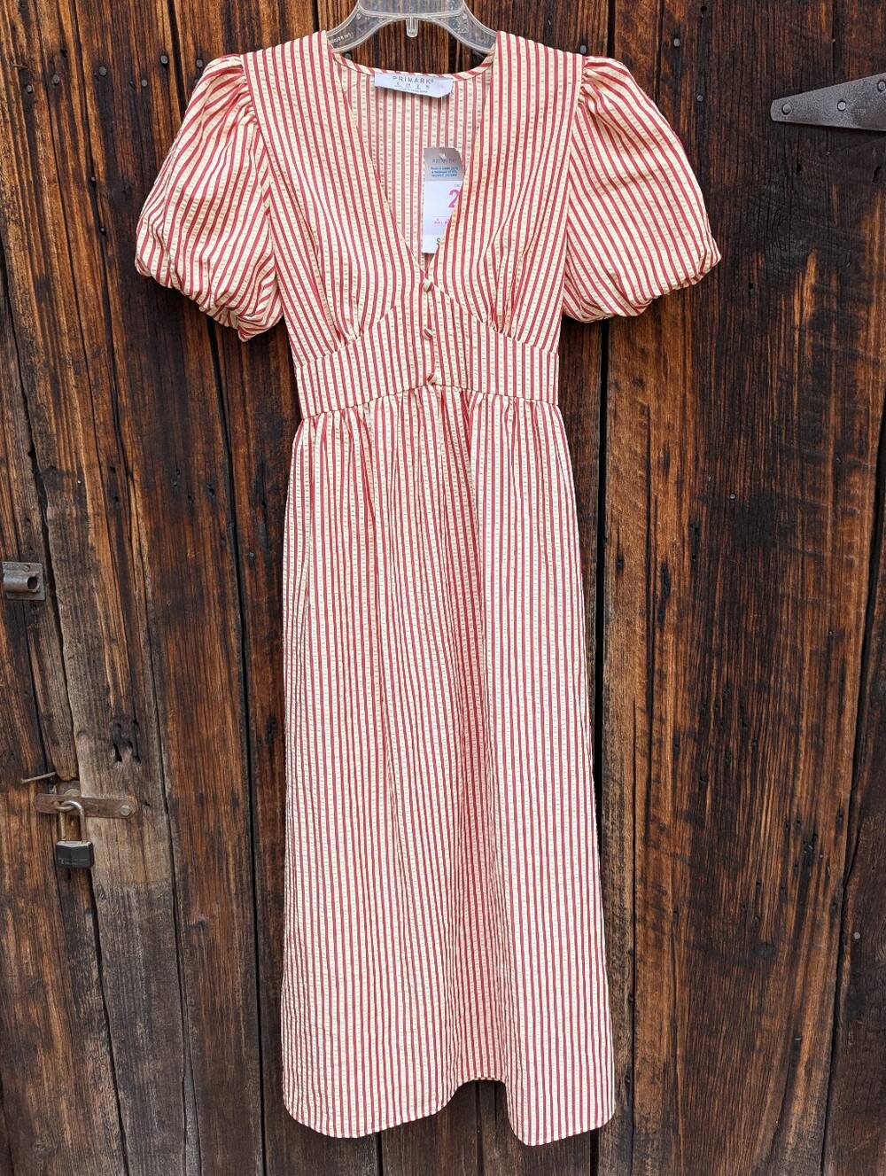 Primark NWT Striped Summer Dress Women's Size 2